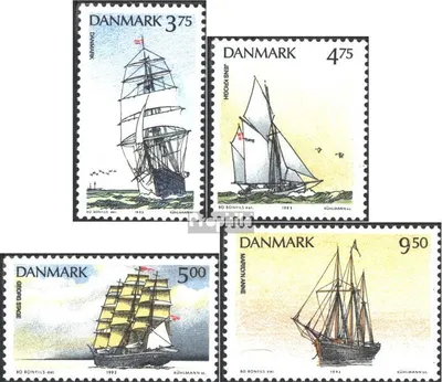 Produktbild von Briefmarken Dänemark 1993 Mi 1057-1060 (kompl.Ausg.) FDC Segelschulschiffe