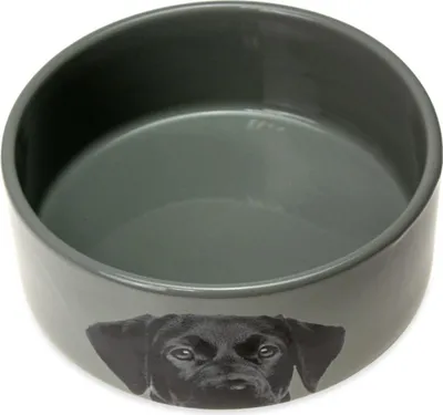 Produktbild von Karlie Keramik Hundenapf 1500 ml, Farbe:grau