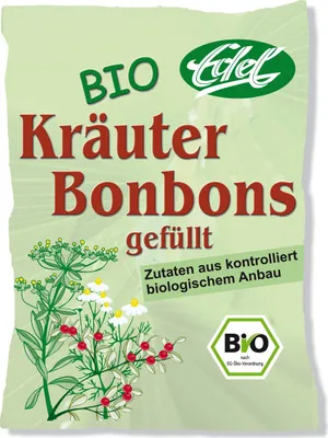 Image de EdelBonbons aux herbes finement fourrés et emballés individuellement 75g