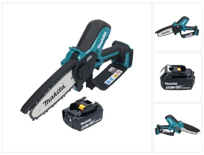 Produktbild von Makita DUC 150 M Akku Kettensäge 18 V 15 cm Brushless + 1x Akku 4,0 Ah - ohne Ladegerät