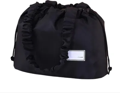 Immagine prodotto di INF Borsa Impermeabile Palestra Yoga Donna Uomo con Separazione Asciutto/Bagnato Nero