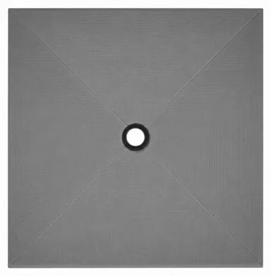Image de Bac receveur de douche à carreler 90x90cm recoupable sur mesure pour douche à l'italienne