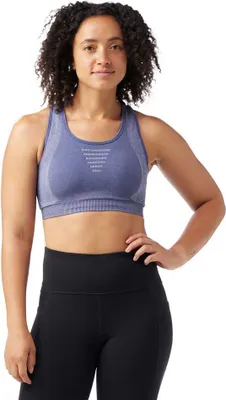 Produktbild von Smartwool Intraknit Racerback Sport-bh Blau XS Frau Blau XS