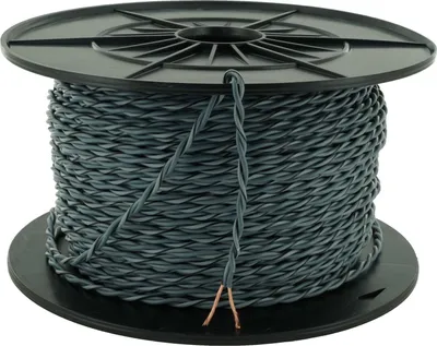 Produktbild von Verdrilltes Lautsprecherkabel 0,75 mm² Grau – OFC Kupfer