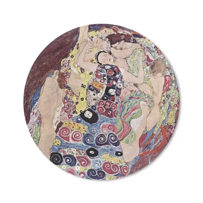 Produktbild von MuchoWow® Mauspad Mousepad Die Jungfrau - Gustav Klimt 50x50 cm - Mousepads - Maus Mat - Pad - Mausunterlage - Vinyl
