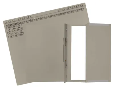 Image de Exacompta 371110B 25x dossiers suspendus Exaflex carton gris