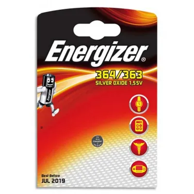 Produktbild von Energizer 364 / 363 SR621W / SW Silberoxid 1,55 V Batterie - 2 Stück