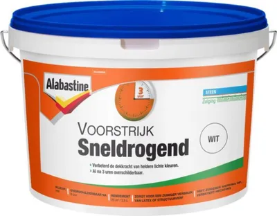Produktbild von Grundierung schnelltrocknend weiß 2.5l - Alabastine
