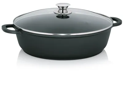 Produktbild von Kela Servierpfanne Kerros Aluminium 10cmh 36cmØ 7l, 11555