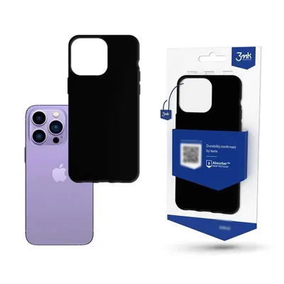 Produktbild von 3MK Matt Case, Mantelhülle, Apple, iPhone 14 Pro, 15,5 cm (6.1"), Schwarz