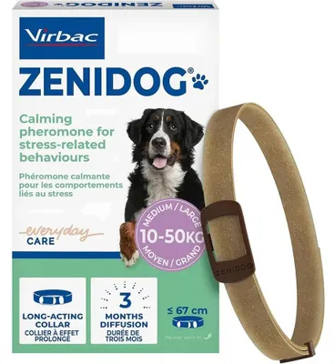 Immagine prodotto di Virbac Zenidog M-l Collare per cani Marrone  Marrone Taglia unica