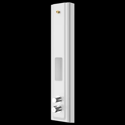 Produktbild von KWC Duschpaneel, F5, Hydr, MIRANIT, Thermostat, für. Duschkopf, Ablage