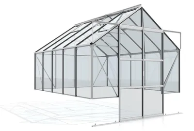 Immagine prodotto di Serra Vitavia Cassandra 8300 vetro 3 mm 257 x 323 cm alluminio