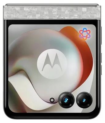 Image de Motorola razr 70, 17,5 cm (6,9 pouces), 8 Go, 256 Go, 50 Mpx, Android 16.0, blanc