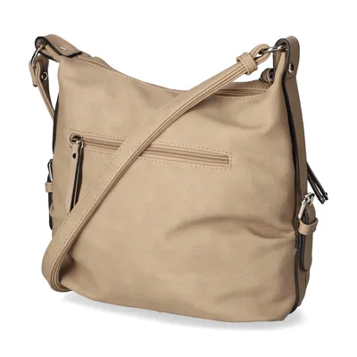 Zdjęcie produktu dla Tom Tailor 29032, Torba na krzyż, Zamek błyskawiczny, Dorosły, Szarobrązowy, Poliuretan (PU), 100% Polyurethane