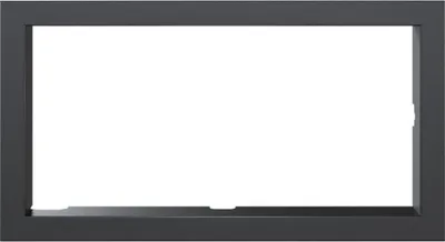 A black frame is shown against a white background.