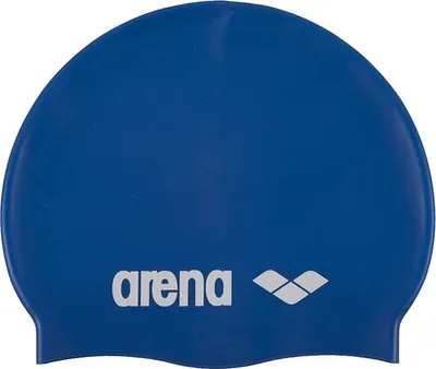 Produktbild von Arena Classic Silicone, Blau, Weiß, Kappe, Unisex, Schwimmen, Silikon, Abbildung