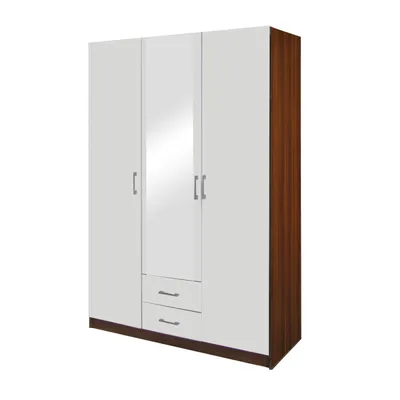 Obrázek produktu pro Skříň ESO 3dveřová 61530 ořech/bílá