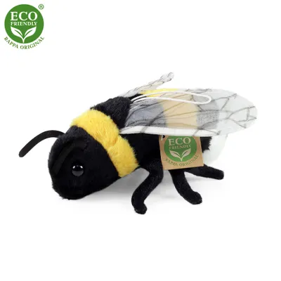 Obrázok produktu pre Rappa Plyšový čmelák 18 cm  ECO-FRIENDLY
