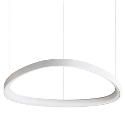Produktbild von Gemini Metall Zeitgenössische Aufhängung Kronleuchter Weiß Led 48W 3000K Ip20
