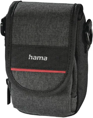 Produktbild von Hama Valletta, Kompaktes Gehäuse, Jede Marke, Schultergurt, Schwarz