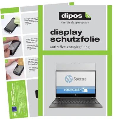 Produktbild von 2x Schutzfolie für HP Spectre 13-af033ng matt Displayschutzfolie Folie Display
