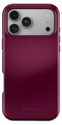 Obrázek produktu pro Zadní kryt Burga Tough s magnetickým připojením MagSafe pro Apple iPhone 17 Pro – barva tmavě červená