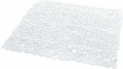 Obrázok produktu pre RIVER sprchová rohož 54 x 54 cm, protišmyková, PVC, priehľadná