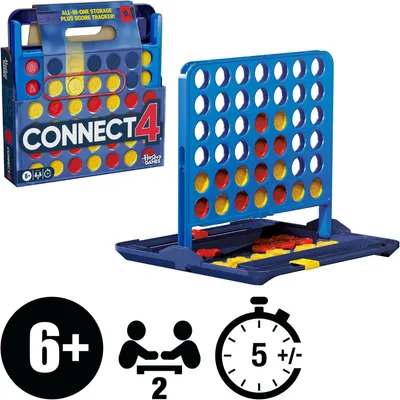 Obrázek produktu pro Hasbro Connect 4 – strategická hra pro děti a rodiny