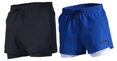 Produktbild von Solidchoice – Herren Sportshorts, leichte, schnelltrocknende Trainingsshorts mit Taschen