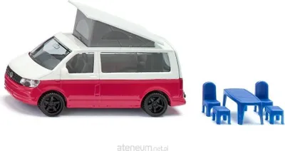Zdjęcie produktu dla Siku VW T6 California, Model ciężarówki / ciągnika, Wstępnie zmontowany, 1:50, Volkswagen T6 California, Każda płeć, Plastik