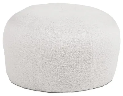 Immagine prodotto di Sgabello Autronic in tessuto Bouclé bianco. (AK-307WT2)