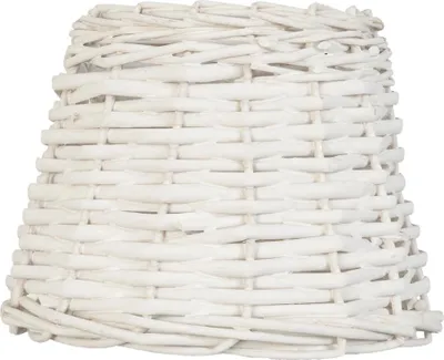 Obrázok produktu pre Clayre & Eef Tienidlo Ø 20x15 cm Biely ratan