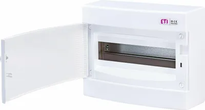 Zdjęcie produktu dla Skrzynka bezpiecznikowa Skrzynka rozdzielcza IP40 Rozdzielnica natynkowa Mała rozdzielnica ECT12P0