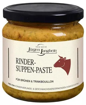 Image de Pâte à soupe de bœuf de Jürgen Langbein, 400g