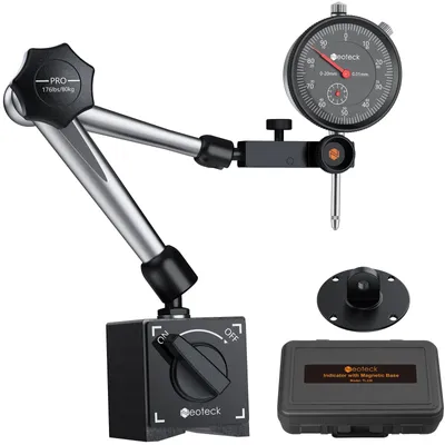 Produktbild von Solidchoice – Zeigerwaage – Messwerkzeug mit magnetischer Basis und Messbereich von 0-20 mm