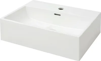 Obrázok produktu pre vidaXL Umývadlo s otvorom na batériu Keramika biela 51,5x38,5x15 cm