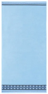 Immagine prodotto di Asciugamano RONDO Blu 70x140 cm Cotone egiziano Zwoltex