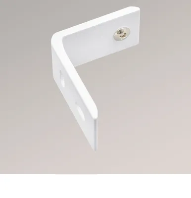 Produktbild von Wandträger klein in weiß (B x H x T) 25mm x 46mm x 53mm