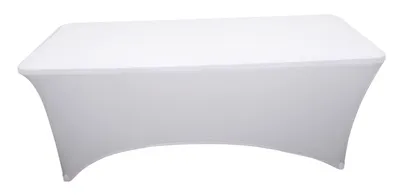 Produktbild von HOME It® Stretch-Tischbezug für Klapptisch, weiß