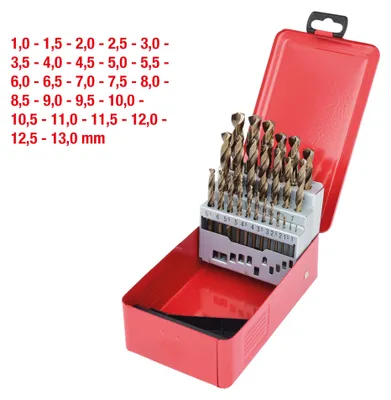 Image de KS Tools 330.3613 drill bit Drill bit set 25 pc(s)