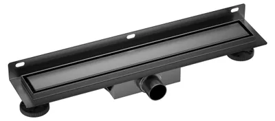 Obrázok produktu pre BALNEO nástenný sprchový žľab Wall and Floor NEXT 60 cm gunmetal