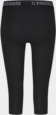Produktbild von Poederbaas Thermo-Leggings 3/4 Damen Leicht - Größe XS