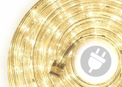 Zdjęcie produktu dla Przewód oświetleniowy LED, 960 diod, 40 m, ciepły biały