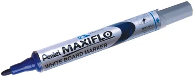 Zdjęcie produktu dla Pentel - Flamaster Pentel MWL5S Whiteboard 1mm Niebieski | 12 sztuk