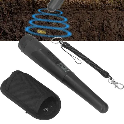 Produktbild von Metallsuchgerät,Metalldetektor Pinpointer für die Metallsuche, Schatzsuche, 360°-Suche nach Goldschätzen mit Gürtel, Holster, LED,Wasserdichten