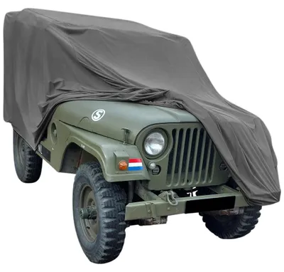 Image de Housse de voiture extérieure adaptée à Nekaf M38A1 Noir Imperméable et