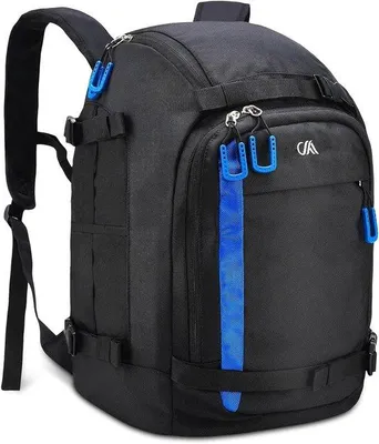 Obrázek produktu pro Batoh na zimní sporty – velký objem 50 l – 50 litrů – modrý