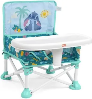 Produktbild von Disney Baby Stitch Reise-Kindersitz, Faltbar, Leicht zu Reinigen, Inklusive Tragetasche
