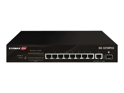 Produktbild von EDIMAX Switch Pro 10x GE GS-5210PLG (POE+)